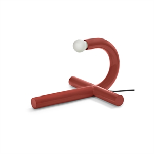 Valerie Objects La Tre E Mezzo Table Lamp Red