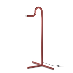 Valerie Objects La Uno Floor Lamp Red