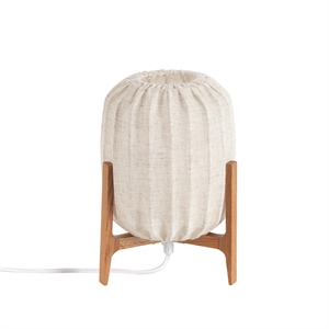 Watt & Veke Prisma Table Lamp Mini Dark Oak/Natural