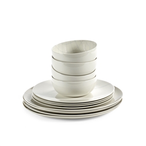 Serax Zuma Starter Set Set of 12 Salt White