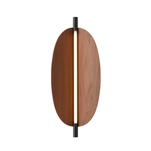 TOOY Thula 562.41 Wall/ Ceiling Light Beige/ Nickel/ Walnut