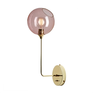 Design by Us Ballroom Wall Lamp Long Rose