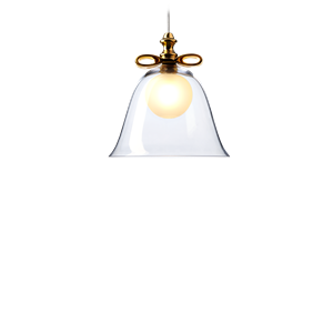 Moooi Bell Pendant Small Gold/ Transparent