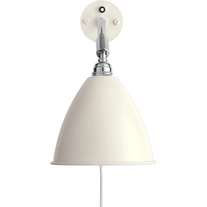 GUBI Bestlite BL7 Wall Lamp Chrome/ Matt White