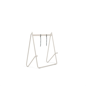 Pedestal Bloom TV Stand Oat