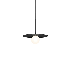 Pablo Bola Disc 12 Pendant Matt Black