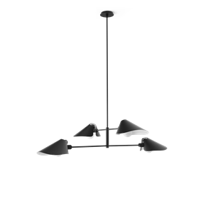 &Tradition Bonnet SC93 Chandelier Ø100 Black