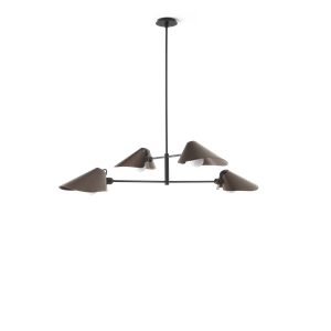 &Tradition Bonnet SC92 Chandelier Ø100 Bronze/ Black