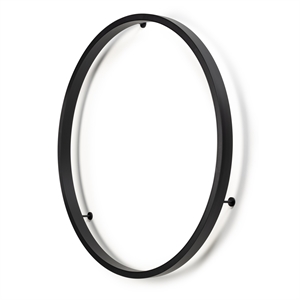 Ilti Luce Zirkol Circle Wall Wall Lamp Black Ø150 3000K