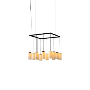 Santa & Cole Cirio Cuadrada Pendant White/Porcelain