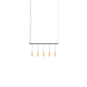 Santa & Cole Cirio Lineal 1 Módulo Pendant White Opal/Glass