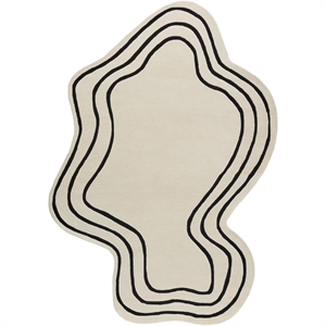 Decotique Curve Carpet 250x350 Off White