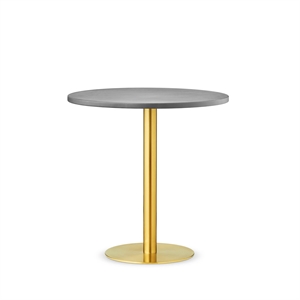 Design By Us Skins Coffee Table Ø74 Gold/Smoke