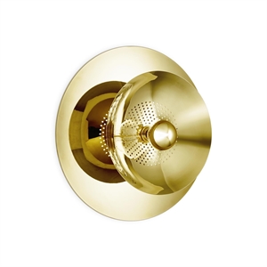 Design By Us Wanted Wall Lamp With Backplate Gold