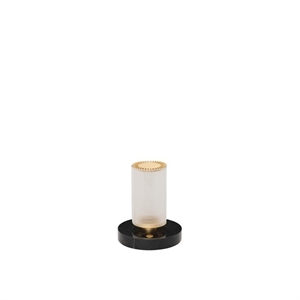 DCWédtions La Lampe Frechin Portable Lamp Gold/ Black Marble