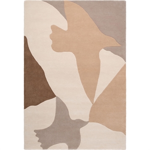 Decotique Bird Rug 300x400 cm Beige