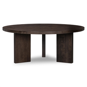 Decotique Eden Side Table Ø90 Smoked Oak