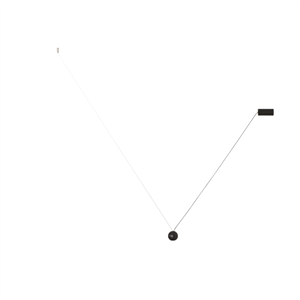 Estiluz Compass 1 Pendant 3000K Black