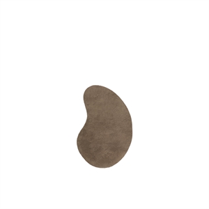 Ferm Living Forma Wool Rug Small Ash Brown