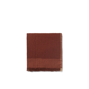 Ferm Living Weaver Rug Red Brown