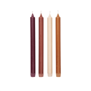 Ferm Living Pure Candles Candles 4 Pcs.