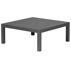 Fiam Domino Outdoor Coffee Table 70x70 Anthracite