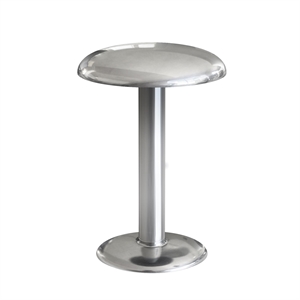 Flos Gustave Portable Table Lamp Polished Silver 2700K