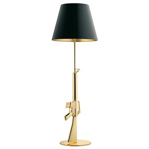 Flos Lounge Gun Floor Lamp Gold