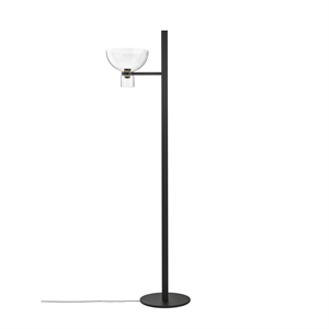 Flos Nocturne F1 Bowl Floor Lamp Black