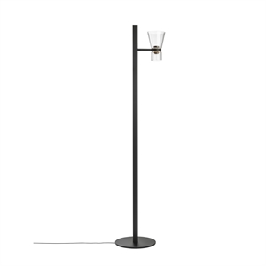 Flos Nocturne F1 Cone Floor Lamp Black