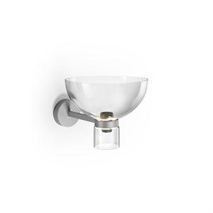 Flos Nocturne Bowl Wall Lamp Silver