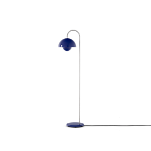 &Tradition Flowerpot VP12 Floor Lamp Cobalt Blue