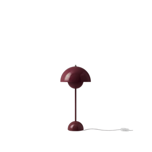 &Tradition Flowerpot VP3 Table Lamp Dark Plum