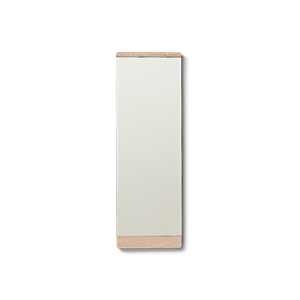 Form & Refine Rim Wall Mirror White Oiled Oak