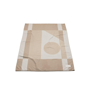 FORMARKIVET Big Logo Rug Pale Beige/ Sand Beige