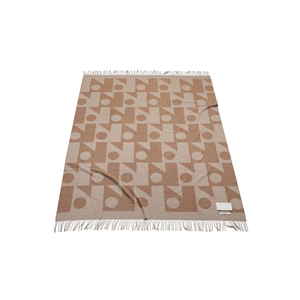 FORMARKIVET Repeat Logo Rug Light Taupe/Caramel Brown
