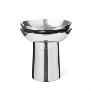 Louise Roe Fountain 02 Vase Stainless Steel