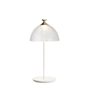 Kartell PUMO Table Lamp Transparent/ White