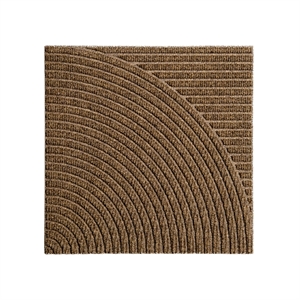 Heymat Horizontal & Circular Doormat Zen Beige