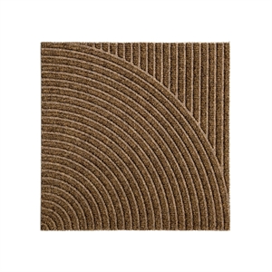 Heymat Vertical & Circular Doormat Zen Beige