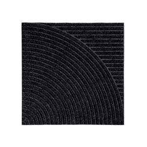 Heymat Horizontal & Circular Doormat Zen Black