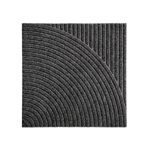 Heymat Vertical & Circular Doormat Zen Grey