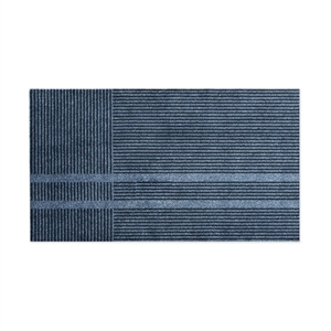 Heymat Løype Doormat 85x150 Stormy Blue
