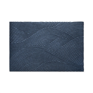 Heymat Straw Doormat 85x130 Blue