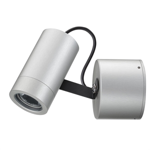 Ilti Luce Lux Wall 17 4000K Wall Lamp Adjustable Silver Grey