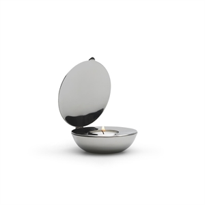 Design House Stockholm Shell Tealight Holder Nickel