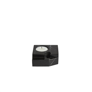 Woud Jeu De Dés 3 Candlestick Black