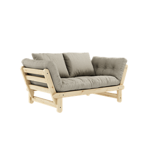 Karup Design Beat Sofa With Mattress 914 Linen/Raw