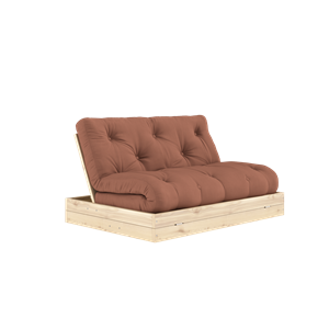 Karup Design Flip Sofa Bed With Mattress 140x200 Clay Brown/Raw