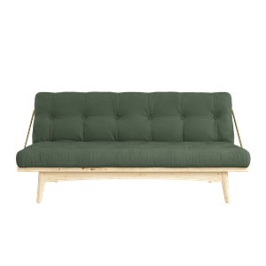 Karup Design Folk Sofa With 5-Layer Mattress 756 Olive Green/Raw